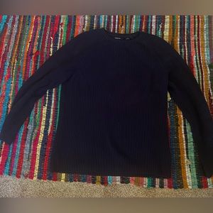 Navy blue sweater